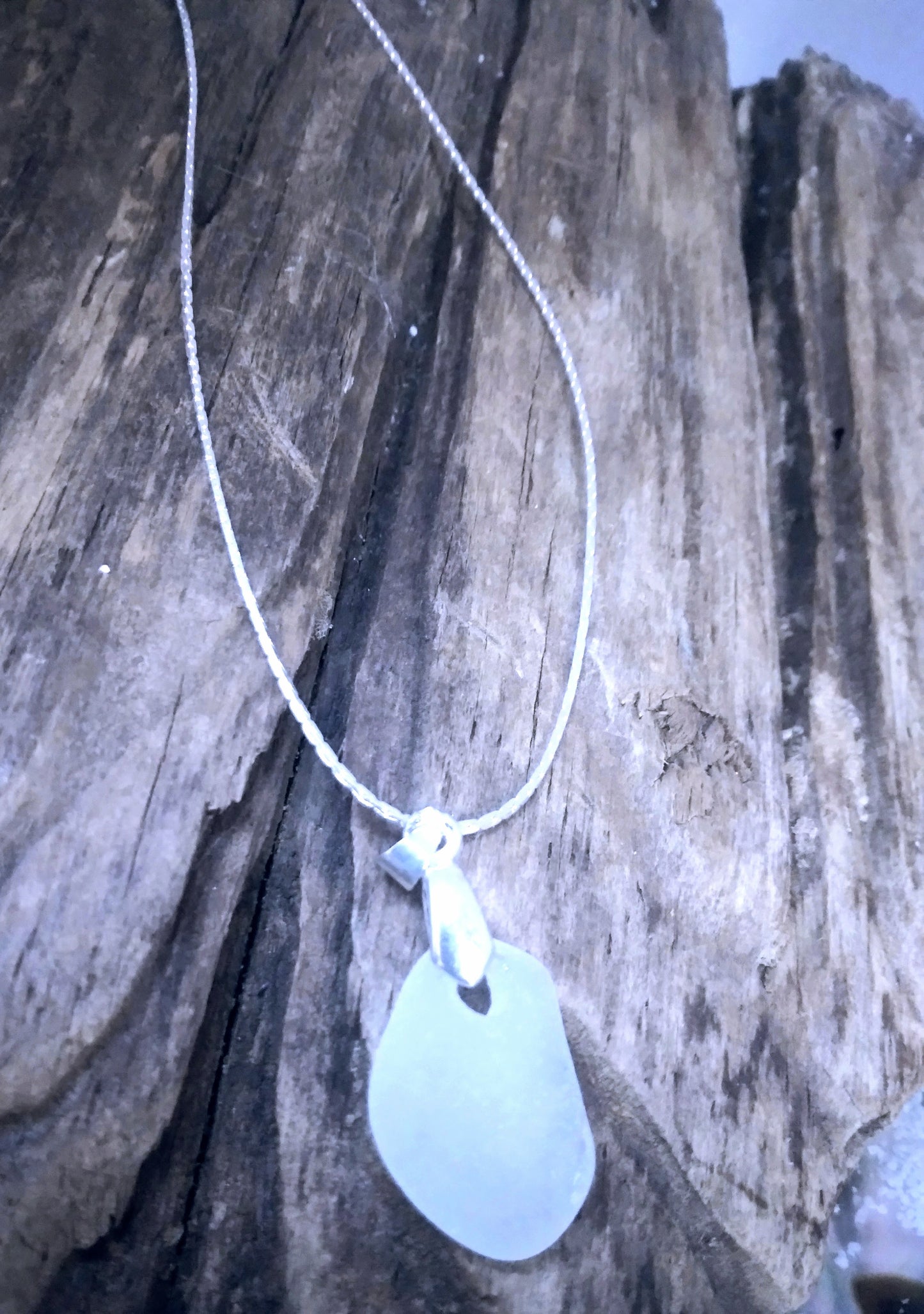 Seaglass Pendant Necklace